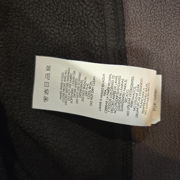 Spyder Soft Shell 1/4 Zip Fleece Pullover Sweater Jacket Mens Size XL Black Gray - Picture 10 of 14